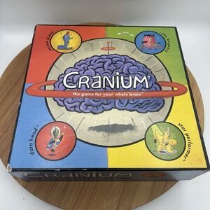 Cranium The Game 4 Your Whole Brain 1998 Outrageous Game Board - 3027950‎